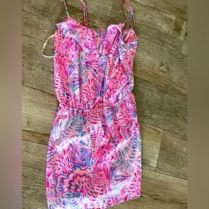 Like new Lilly Pulitzer adjustable strap short dress